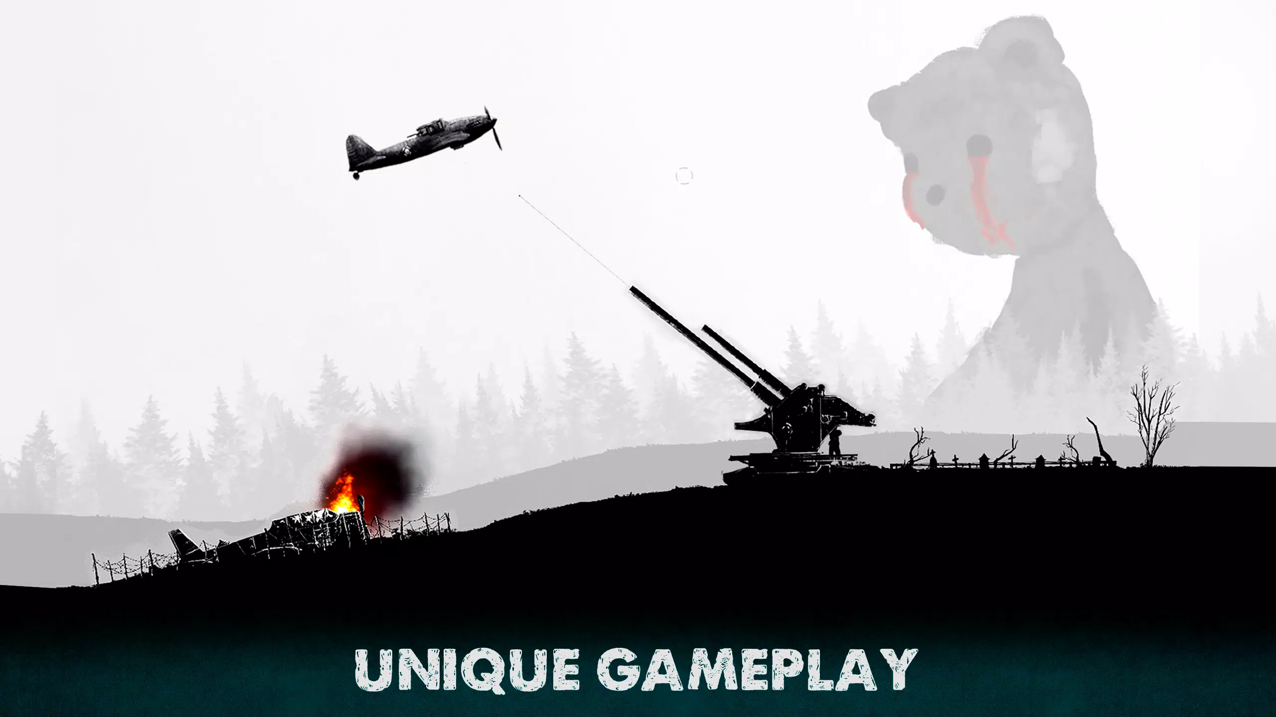 Warplanes Inc WW2 Plane & War for PC screenshot 1