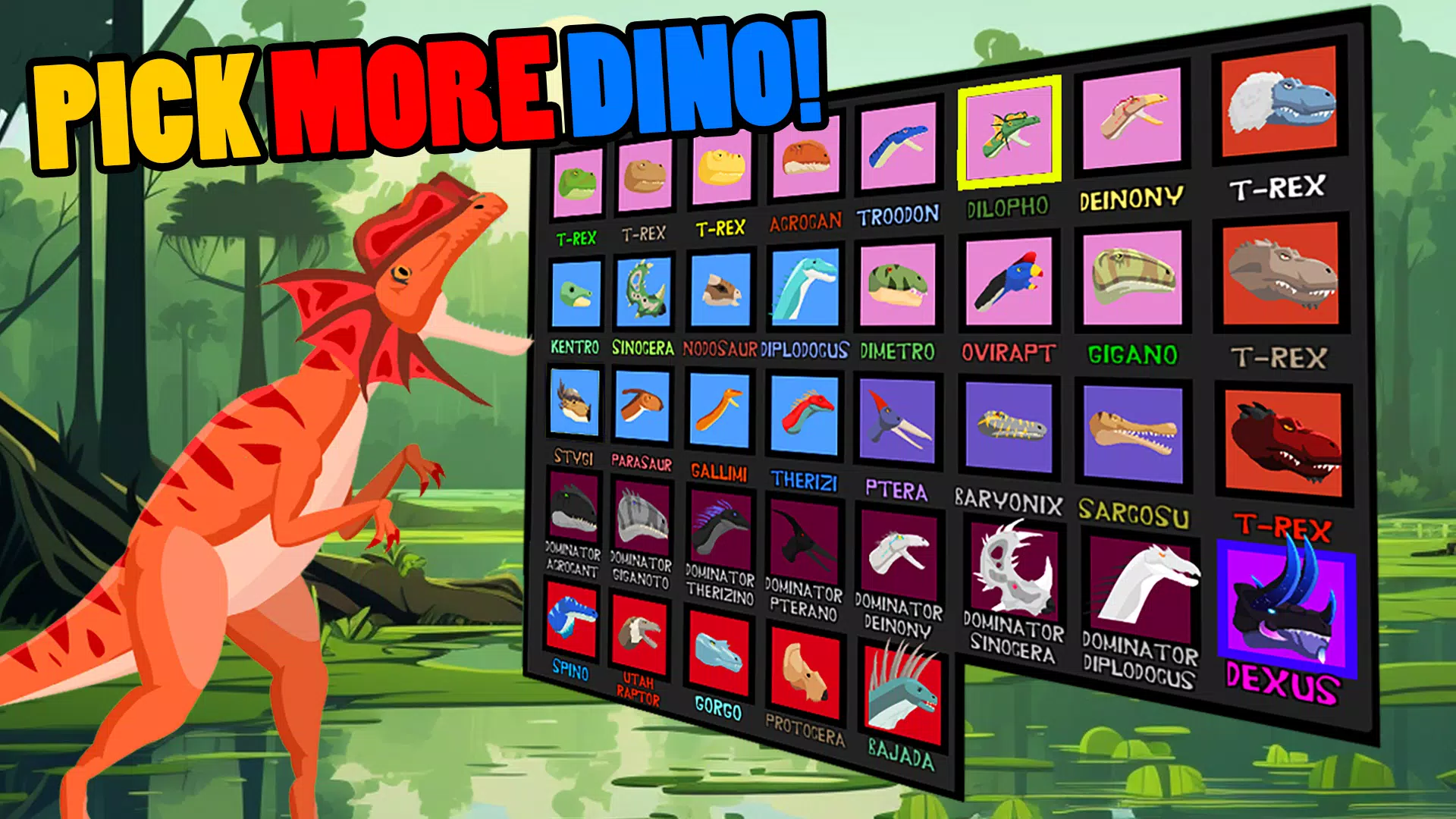 T-Rex Fights More Dinosaurs for PC screenshot 2