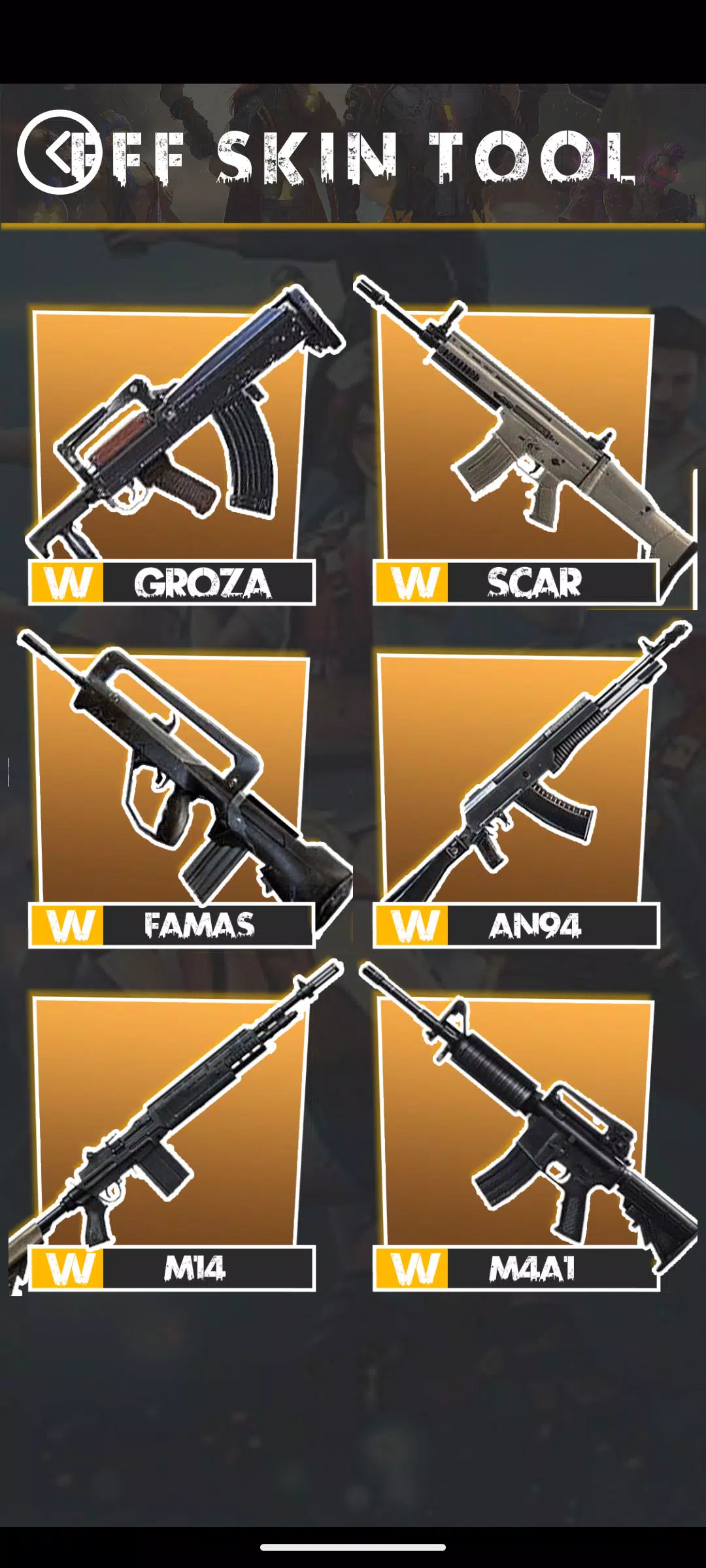 FFF skin tool for PC screenshot 3 FFF skin tool for PC screenshot 3