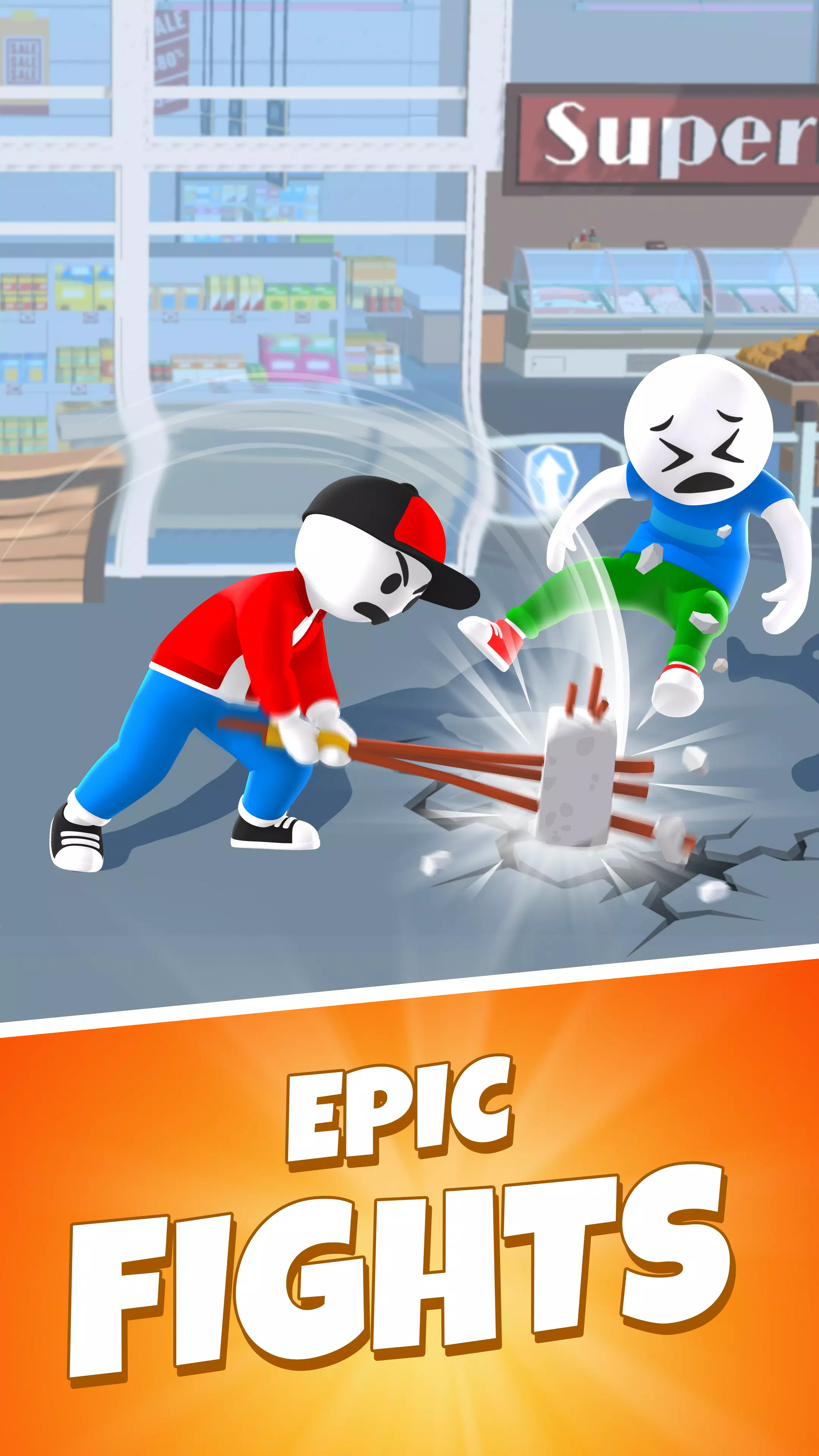 Merge Fighting: Hit Fight Game for PC screenshot 1