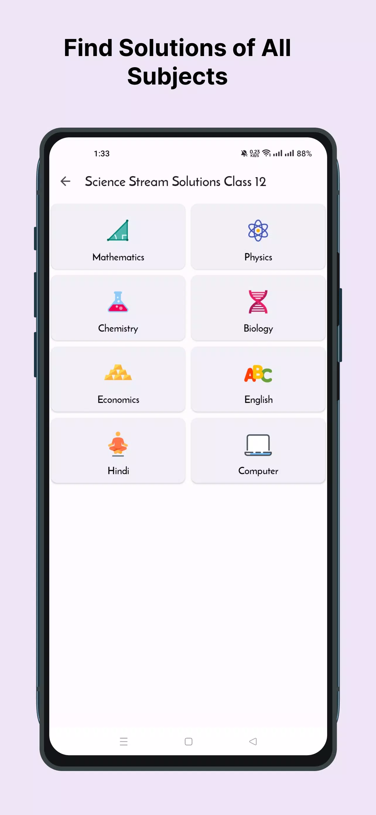 Class 12 NCERT Solutions for PC screenshot 2