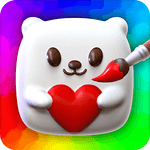 Squishy Magic: 3D Art Coloring & DIY Toys Maker for PC