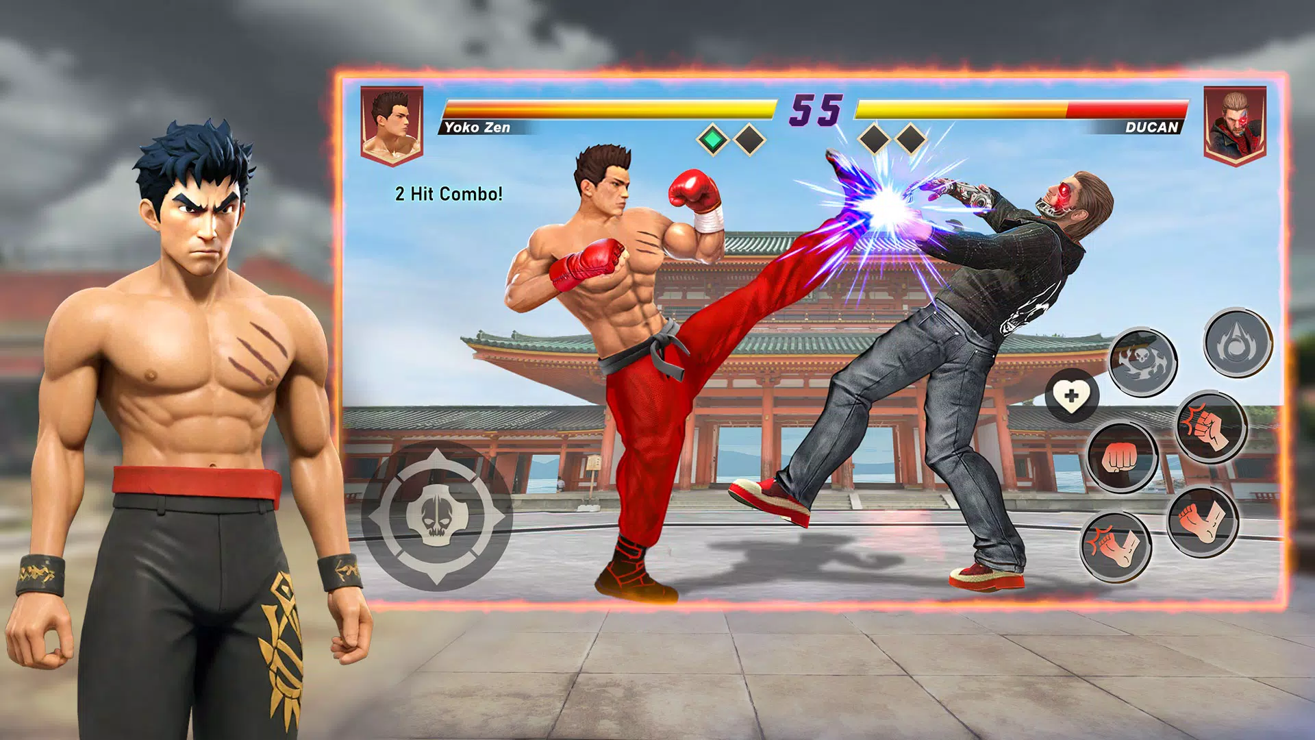 Karate Legends: Fighting Games for PC screenshot 1 Karate Legends: Fighting Games for PC screenshot 1