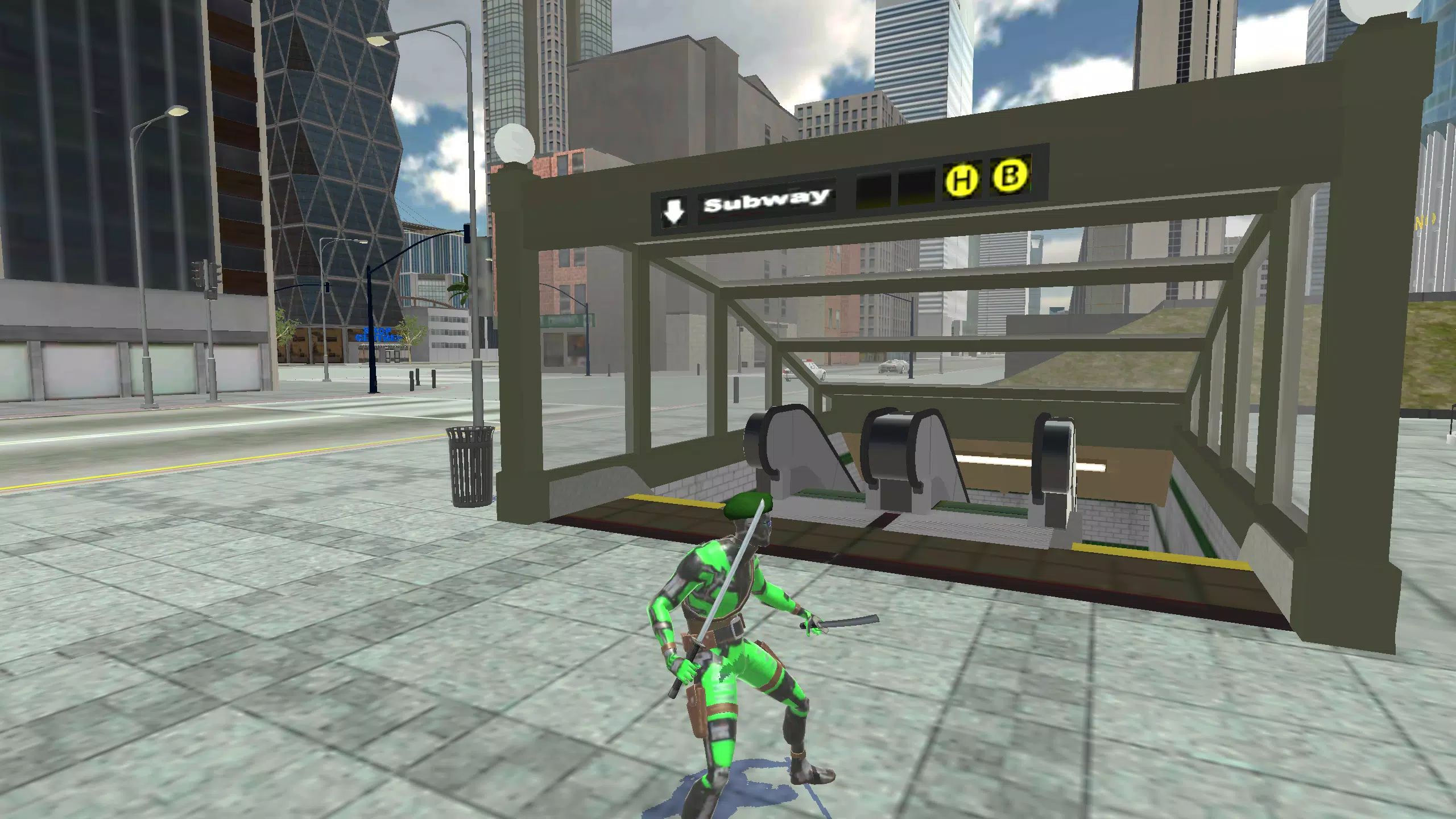 Green Rope Hero: Vegas City for PC screenshot 1