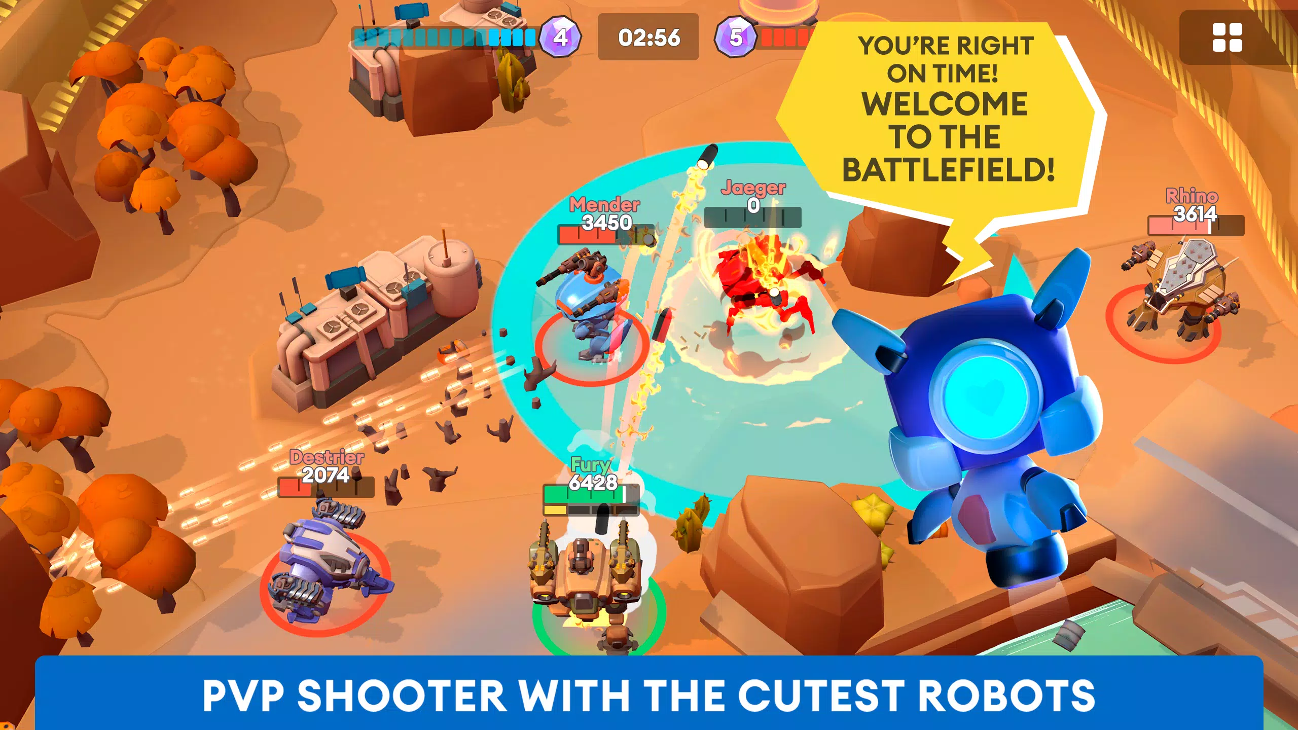 Little Big Robots. Mech Battle for PC screenshot 1 Little Big Robots. Mech Battle for PC screenshot 1