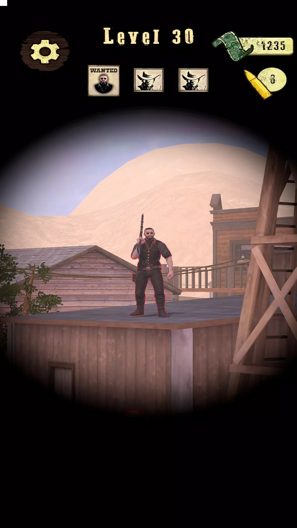 Wild West Sniper for PC screenshot 1