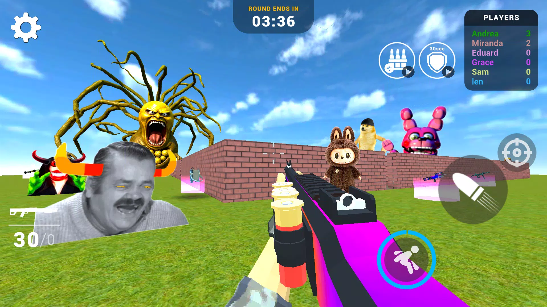 Nextbots In Backrooms: Shooter for PC screenshot 1