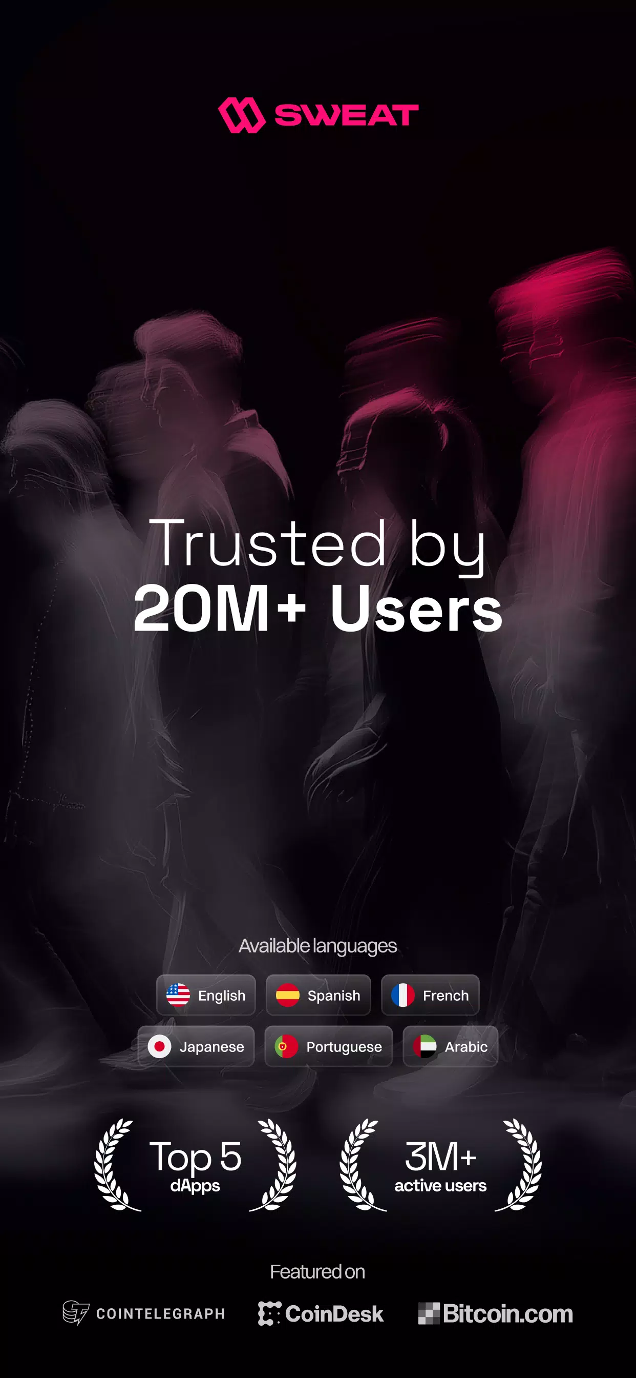 Sweat Wallet for PC screenshot 1 Sweat Wallet for PC screenshot 1