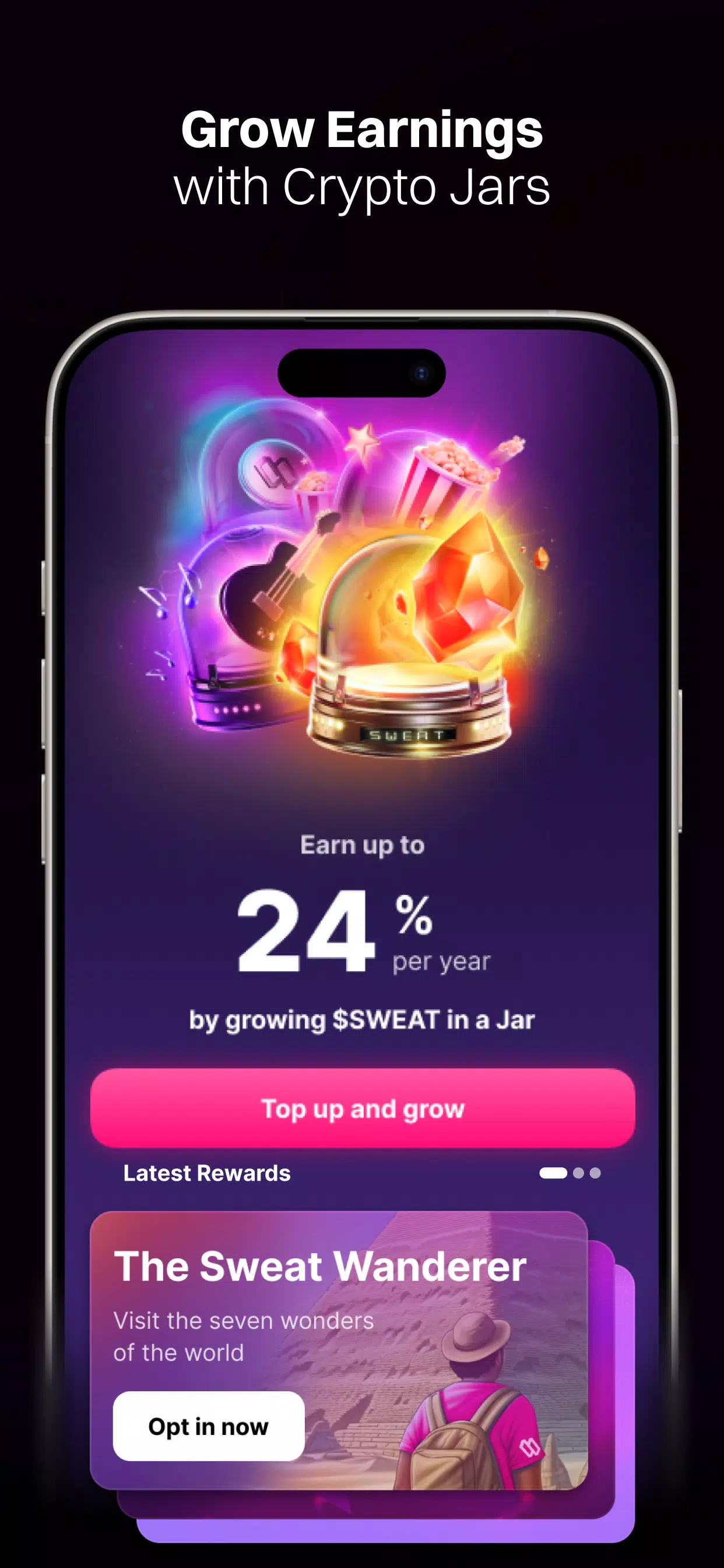 Sweat Wallet for PC screenshot 3 Sweat Wallet for PC screenshot 3