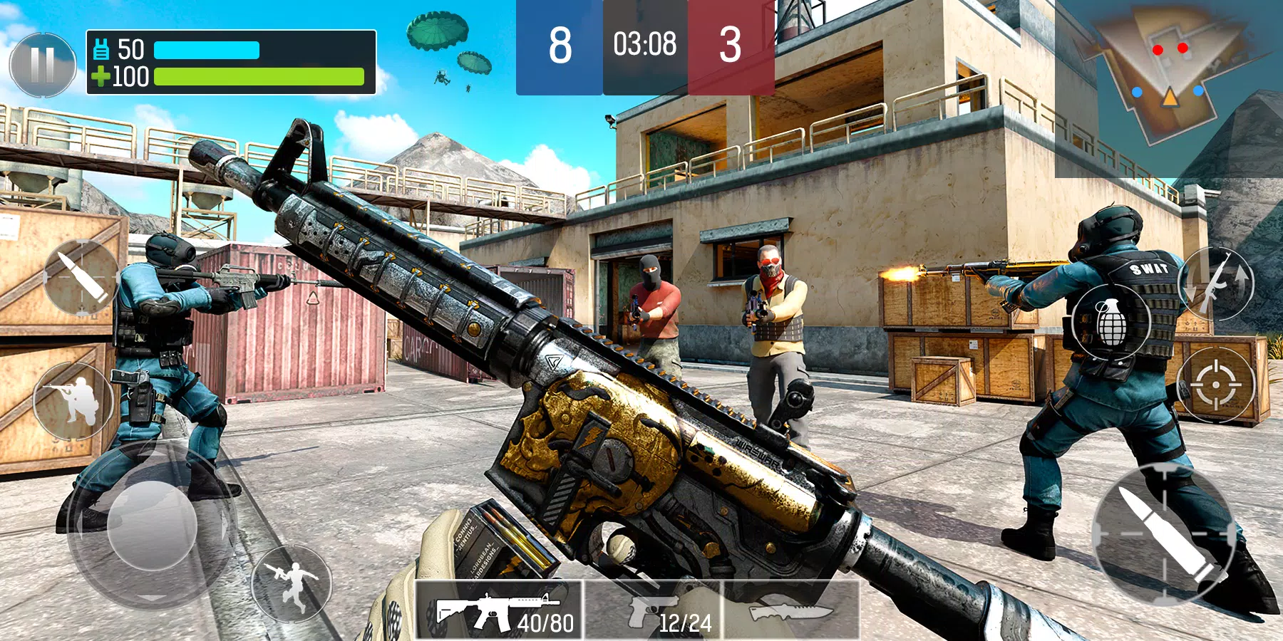 FPS Gun Game 3D: FPS Shooter for PC screenshot 1