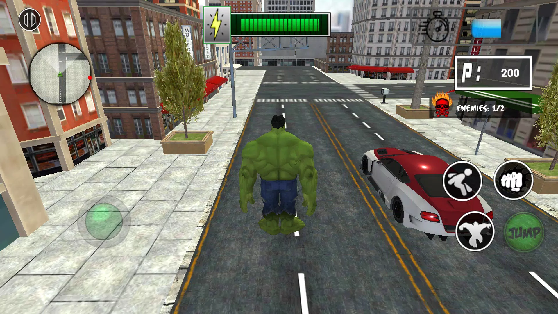 Monster Superhero: Green Fight for PC screenshot 2