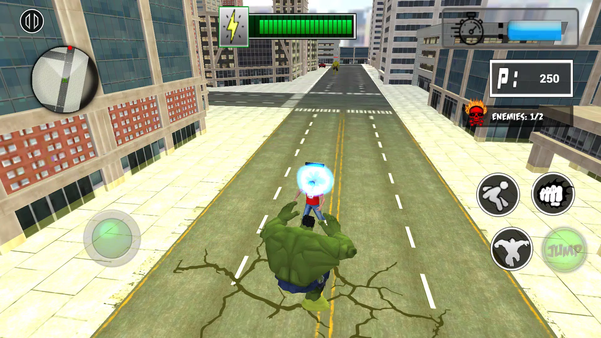 Monster Superhero: Green Fight for PC screenshot 3