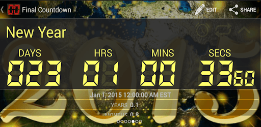Final Countdown - Widget PC screenshot Final Countdown - Widget PC screenshot