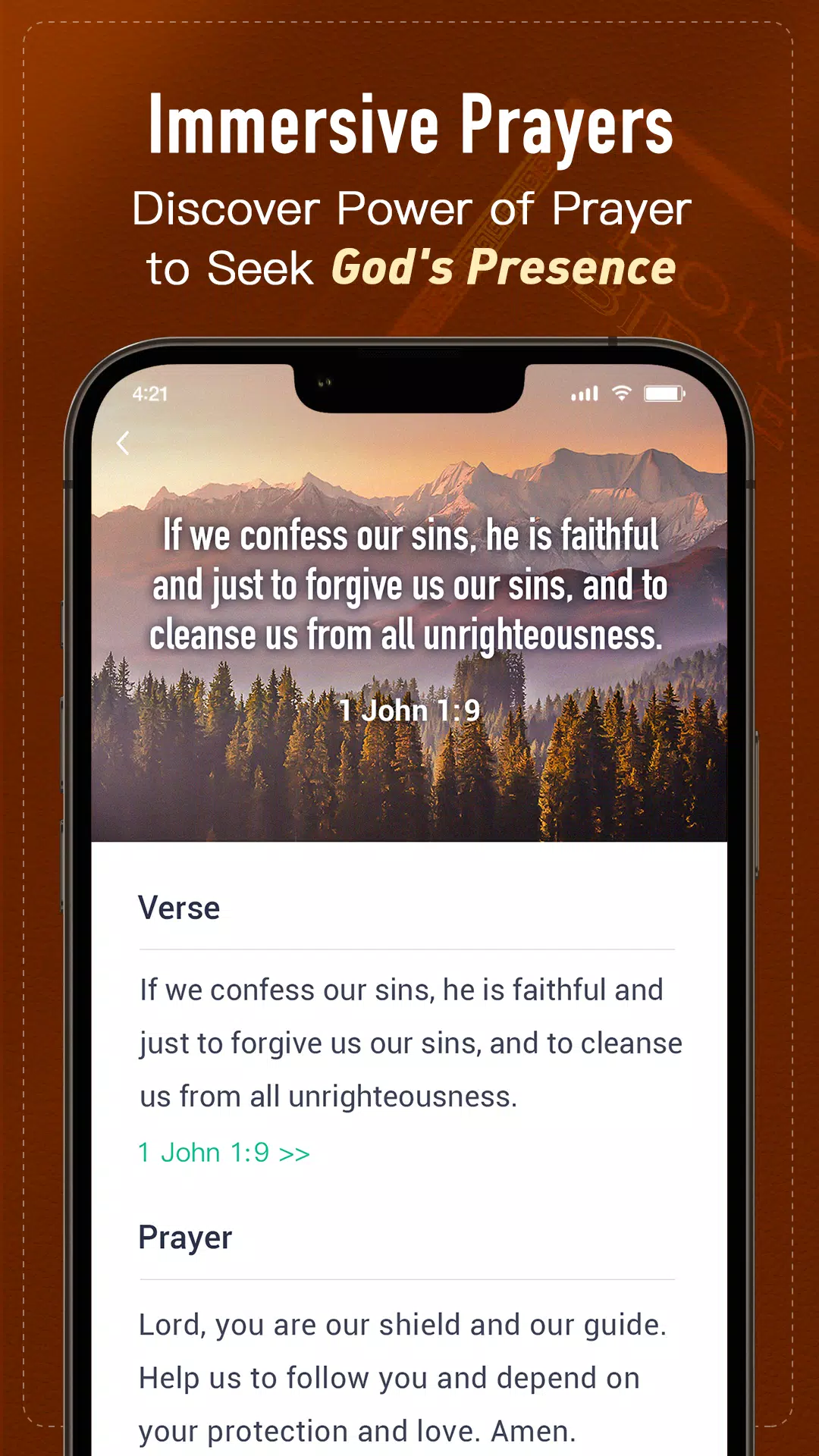 Holy Bible, KJV Bible + Audio for PC screenshot 2