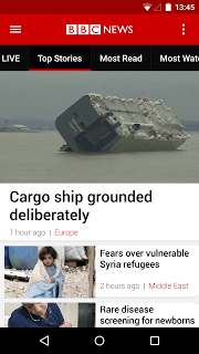 Bbc News for PC screenshot 1 Bbc News for PC screenshot 1