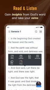 Bible Daily, KJV Bible + Audio for PC screenshot 3