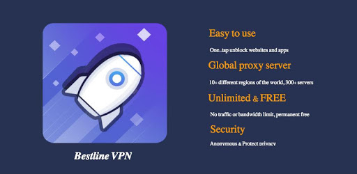 Bestline VPN - Free & Fast & Unlimited & Unblock PC screenshot