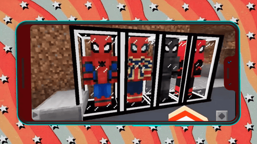 Spider-Man Game Minecraft Mod for PC screenshot 1