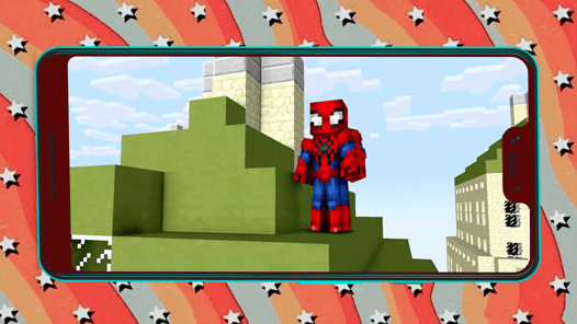 Spider-Man Game Minecraft Mod for PC screenshot 3