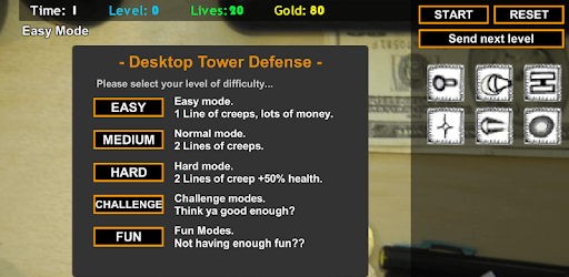 Desktop Tower Defense PC screenshot Desktop Tower Defense PC screenshot