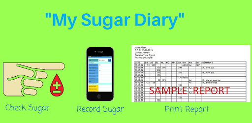 My Sugar Diary : Diabetes App PC screenshot