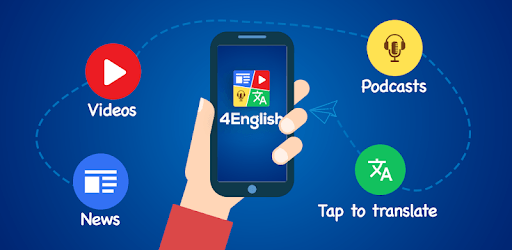 4English: Learn English via News, Videos, Podcasts PC screenshot