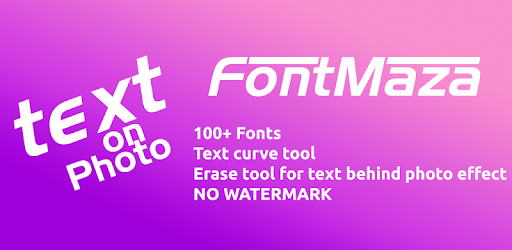 Text on Photo - FontMaza PC screenshot