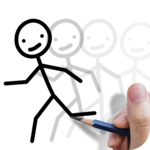 Stickman: draw animation for PC