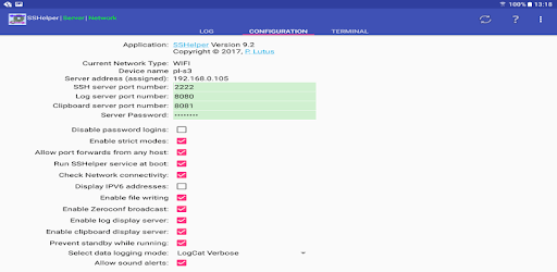 SSHelper PC screenshot