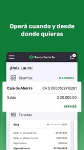 APP Banco Santa Fe for PC screenshot 3
