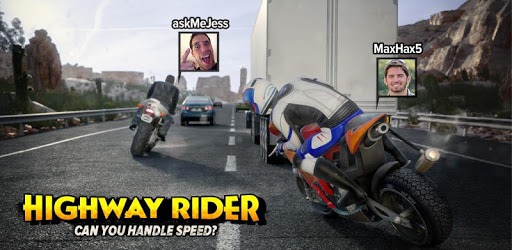 Highway Rider Motorcycle Racer PC screenshot