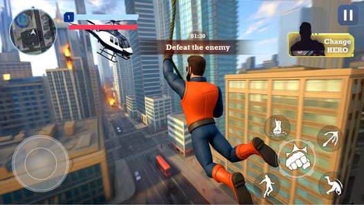 Super Hero Fight: Flying Game for PC screenshot 2
