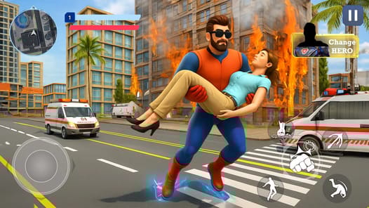 Super Hero Fight: Flying Game for PC screenshot 3