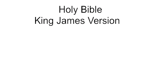 Holy Bible King James Version PC screenshot Holy Bible King James Version PC screenshot