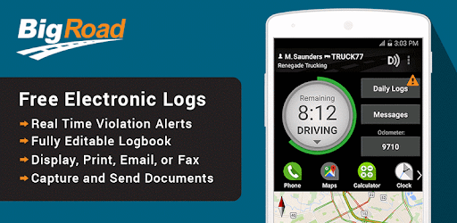 BigRoad Trucking Logbook App PC screenshot BigRoad Trucking Logbook App PC screenshot