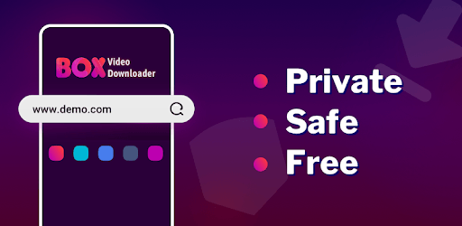 BOX Video Downloader: Private Browser Downloader PC screenshot