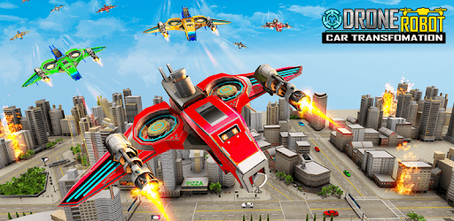 Drone Robot Car Game - Robot Transforming Games PC screenshot