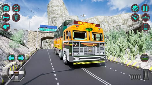 Indian Truck Offroad Cargo Sim for PC screenshot 1