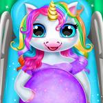 Pregnant Unicorn Mom And Baby Daycare-Unicorn Game for PC
