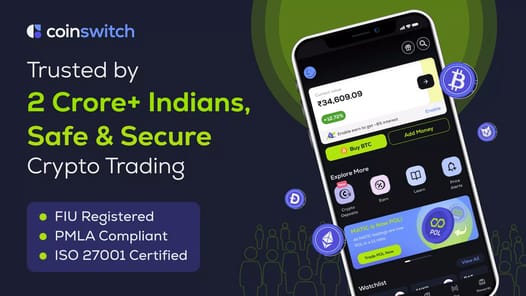 CoinSwitch for PC screenshot 1