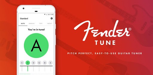 Guitar Tuner Free - Fender Tune PC screenshot