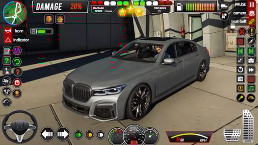 Car Driving 3D Car School Game for PC screenshot 1