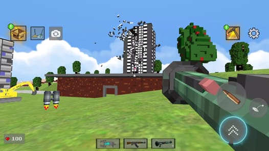 Nextbots in Playground: Pixel for PC screenshot 2