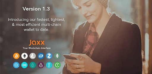 Jaxx Blockchain Wallet PC screenshot