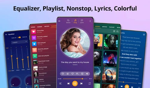 Music player for PC screenshot 1