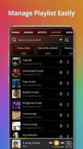 Music player for PC screenshot 2