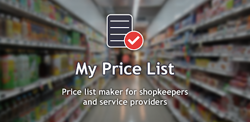 My Price List - Simple and Easy Price List Maker PC screenshot