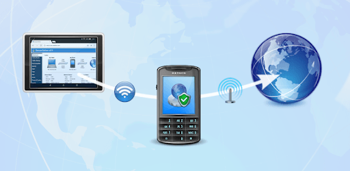 SecureTether Client - Android WiFi tethering PC screenshot SecureTether Client - Android WiFi tethering PC screenshot