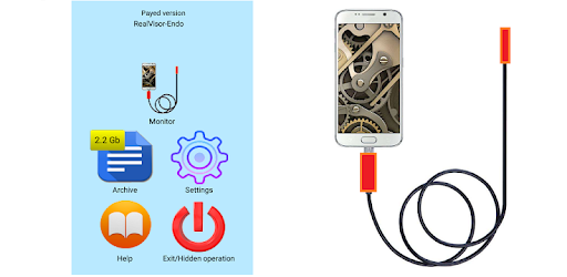 2018 Endoscope app. Borescope, USB camera PC screenshot 2018 Endoscope app. Borescope, USB camera PC screenshot