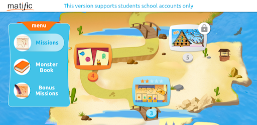 Matific Student PC screenshot